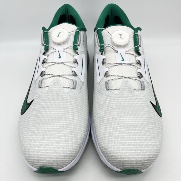 Nike Air Zoom Infinity Tour BOA 2 Golf Gray Green Men\'s 12 WIDE HQ2160-100 main image 7